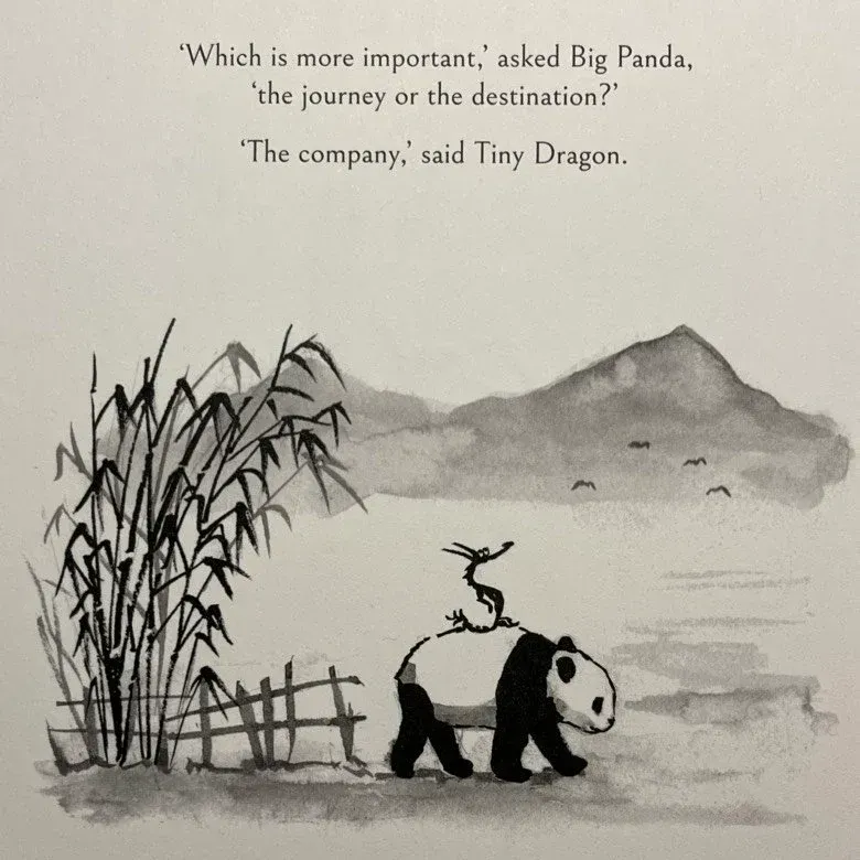 The company is more important said tiny dragon